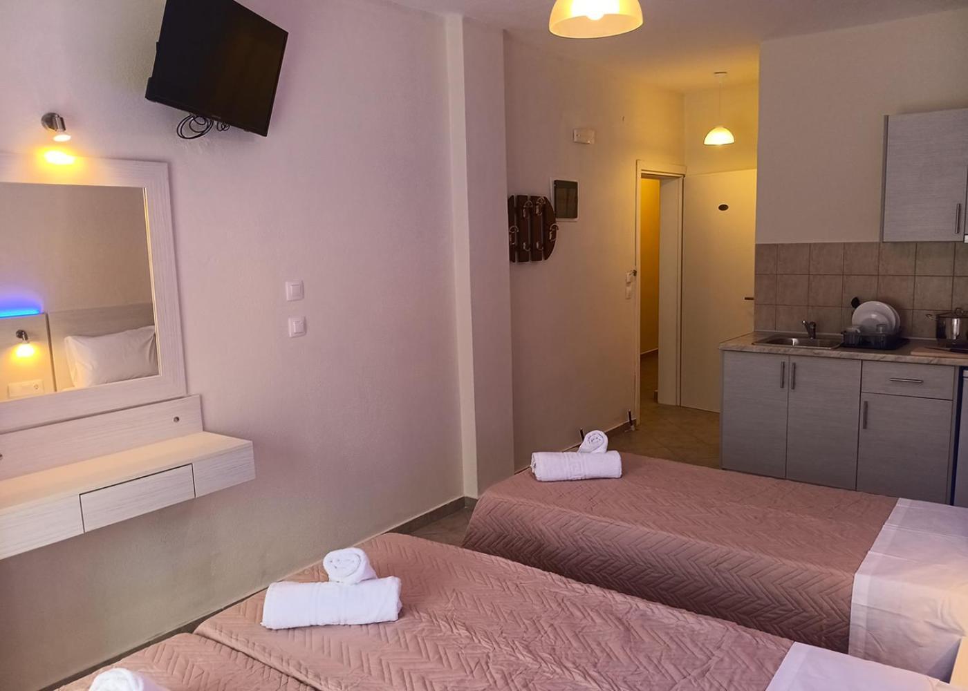 Oasis Blue Inn Leptokaryá Ngoại thất bức ảnh